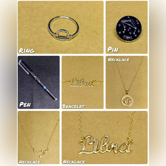 Libra Astrology Jewelry Set (FREE SHIPPING) - Picture 1 of 2